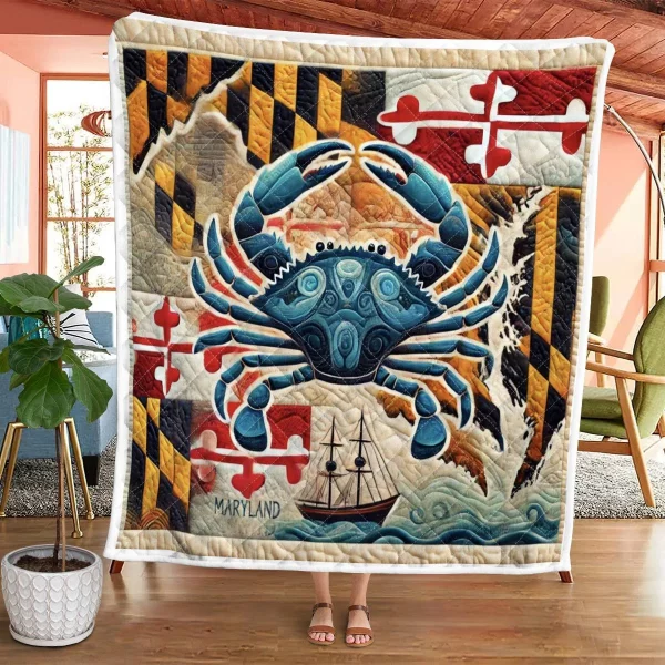 Best Maryland Design Quilt MD83 - Image 2