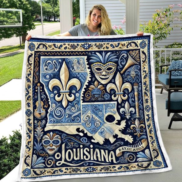 Best Louisiana Design Quilt LA39