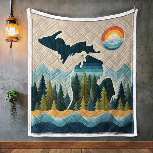 Best Michigan Design Quilt MCG86 - Image 3
