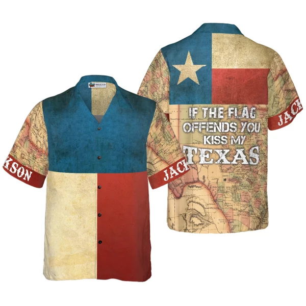 Personalized Proud State Of Texas Custom Hawaiian Shirt, Unique Texas Shirt For Texas Lovers