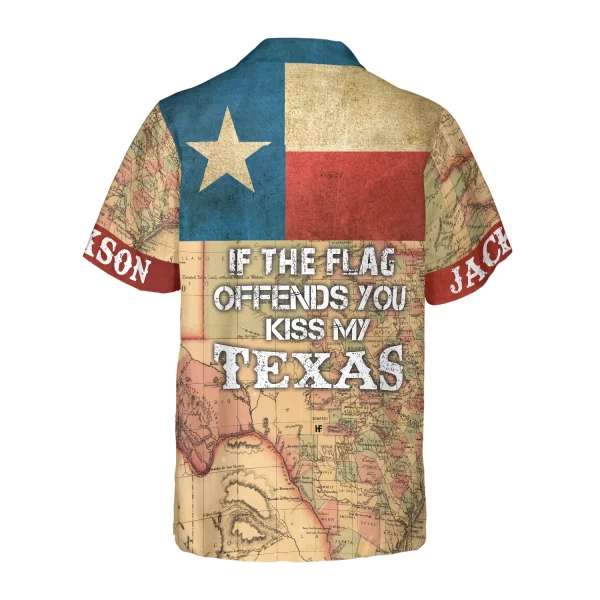 Personalized Proud State Of Texas Custom Hawaiian Shirt, Unique Texas Shirt For Texas Lovers - Image 3