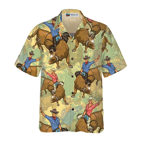 Rodeo Texas Flag Hawaiian Shirt, Stylish Texas Shirt For Texas Lovers - Image 2