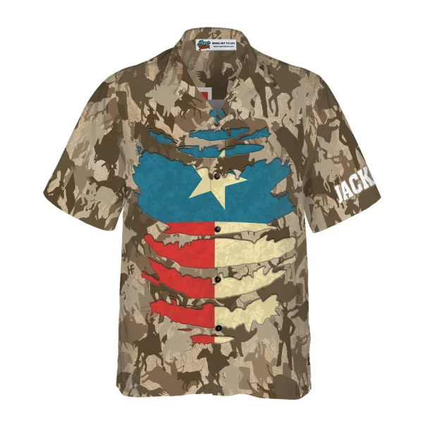 Proud To Be A Texan Texas Custom Hawaiian Shirt, Unique Texas Shirt For Texas Lovers - Image 2