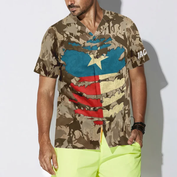 Proud To Be A Texan Texas Custom Hawaiian Shirt, Unique Texas Shirt For Texas Lovers - Image 5