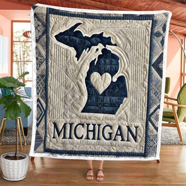 Best Michigan Design Quilt MCG93 - Image 3
