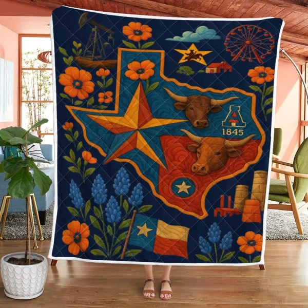 Best Texas Design Quilt TXQ3 - Image 5