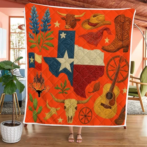 Best Texas Design Quilt TXQ1 - Image 34