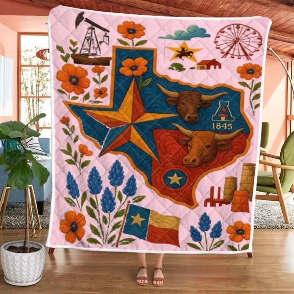 Best Texas Design Quilt TXQ3 - Image 20