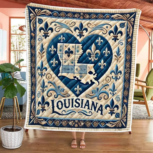 Best Louisiana Design Quilt LA67 - Image 2