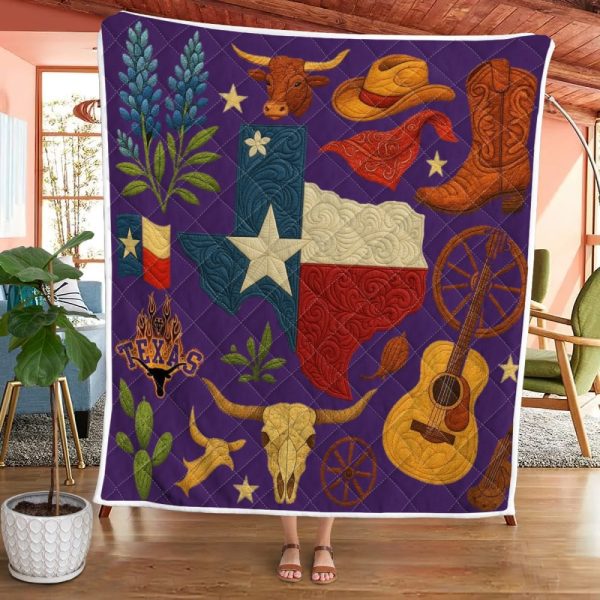 Best Texas Design Quilt TXQ1 - Image 55