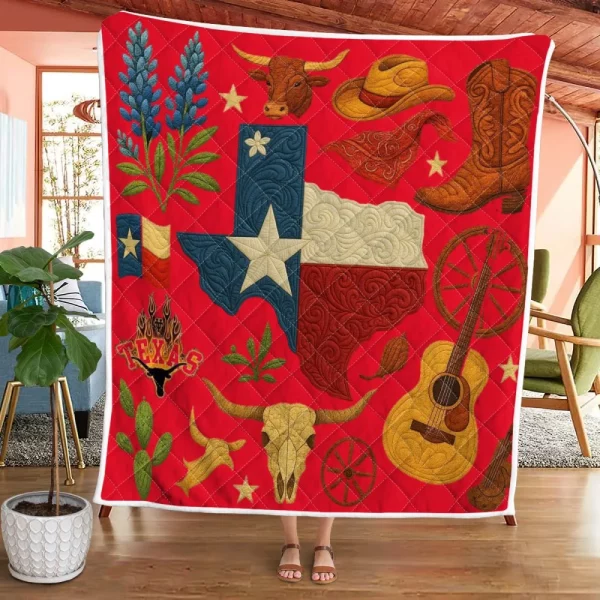 Best Texas Design Quilt TXQ1 - Image 38