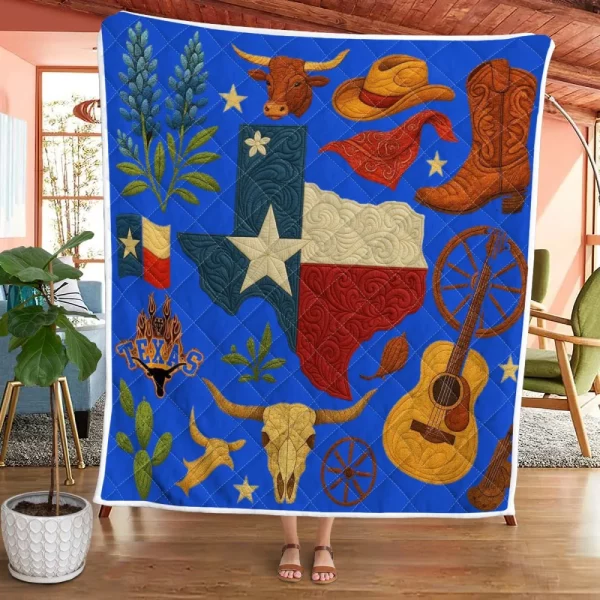 Best Texas Design Quilt TXQ1 - Image 11