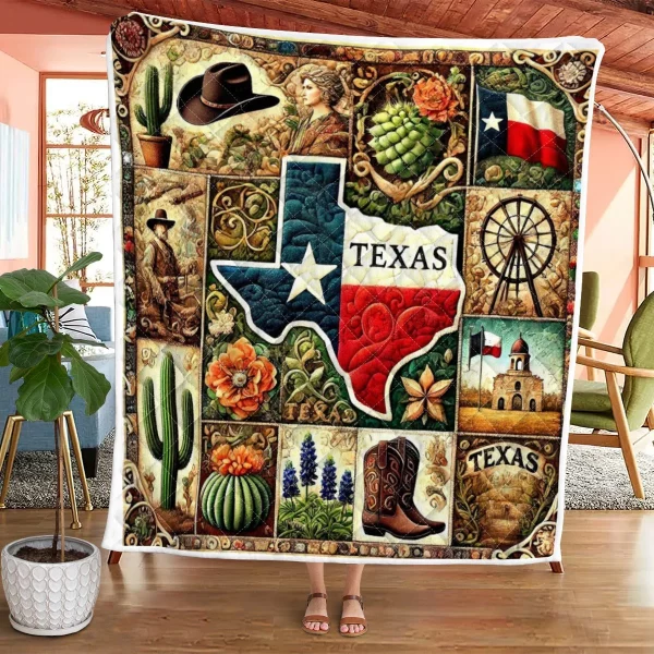 Best Texas Design Quilt TXQ5 - Image 3