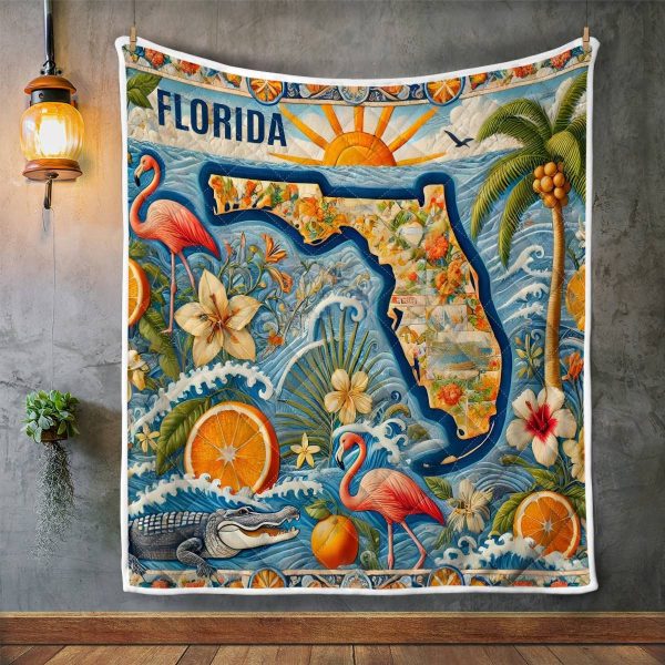 Best Florida Design Quilt FL103 - Image 3