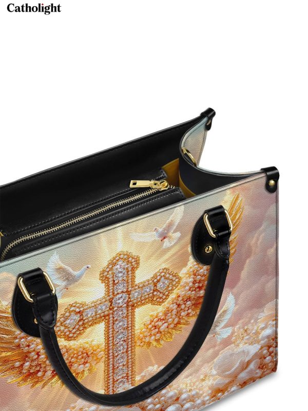 Dove of Peace Leather Bag - Image 2