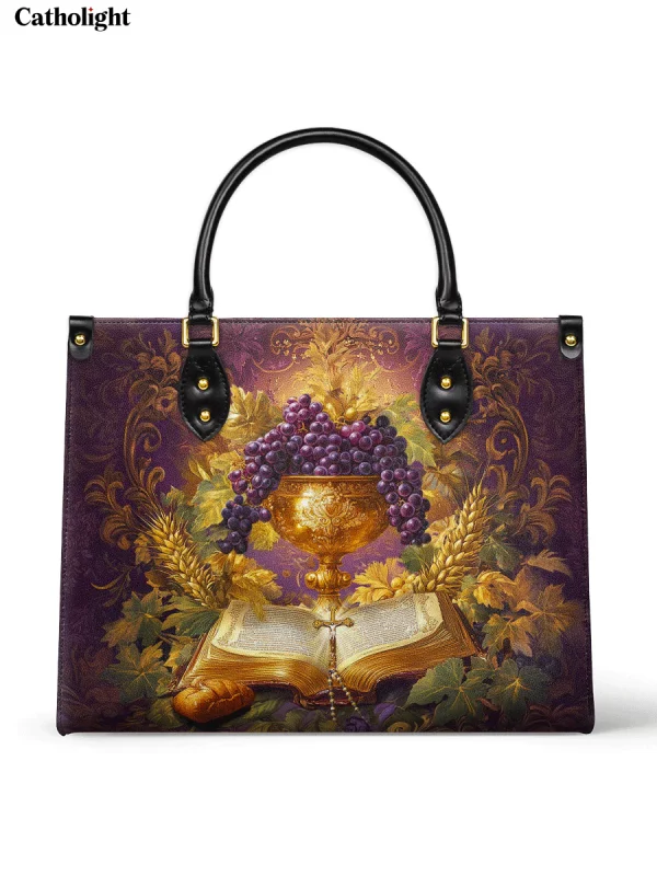 The Chalice of Abundance Leather Bag - Image 3