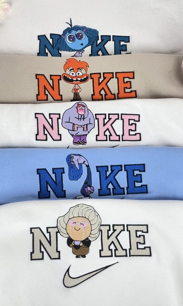 Inside Out Nike Embroidered Sweatshirt - Image 3