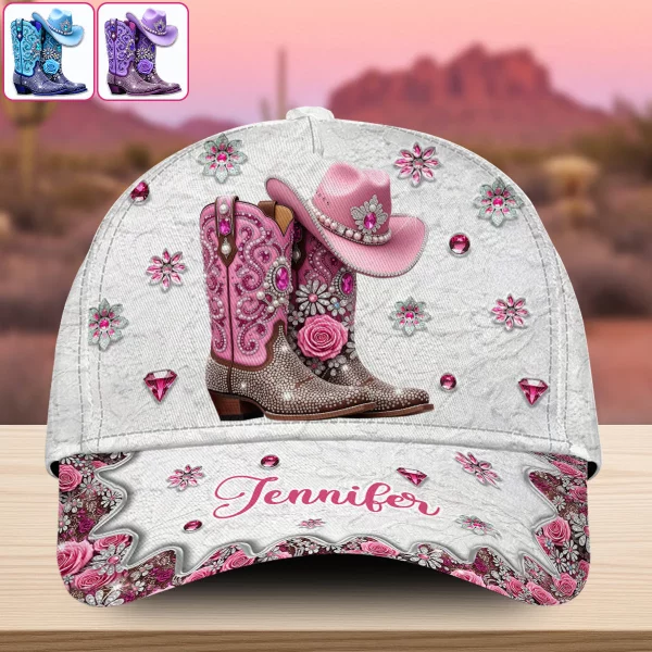 Cowgirl Boots - Personalized Cowgirl Classic Cap