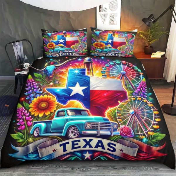Best Texas Design Bedding Set Quilt TXBQ80 - Image 3