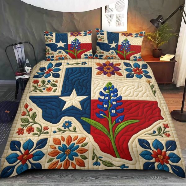 Best Texas Design Bedding Set Quilt TXBQ6 - Image 2
