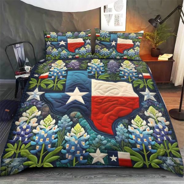 Best Texas Design Bedding Set Quilt TXBQ75 - Image 3