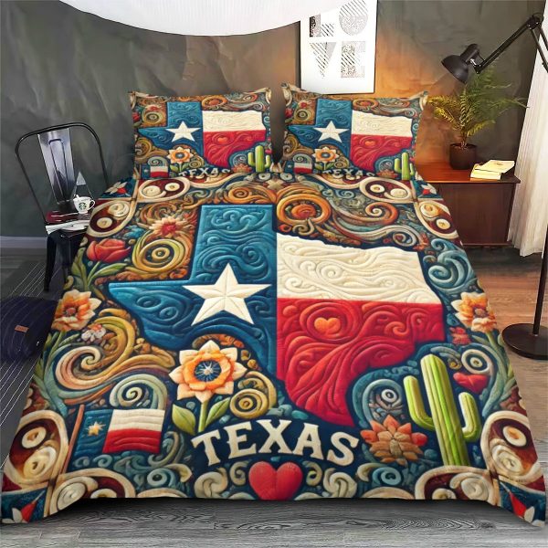 Best Texas Design Bedding Set Quilt TXBQ5 - Image 3