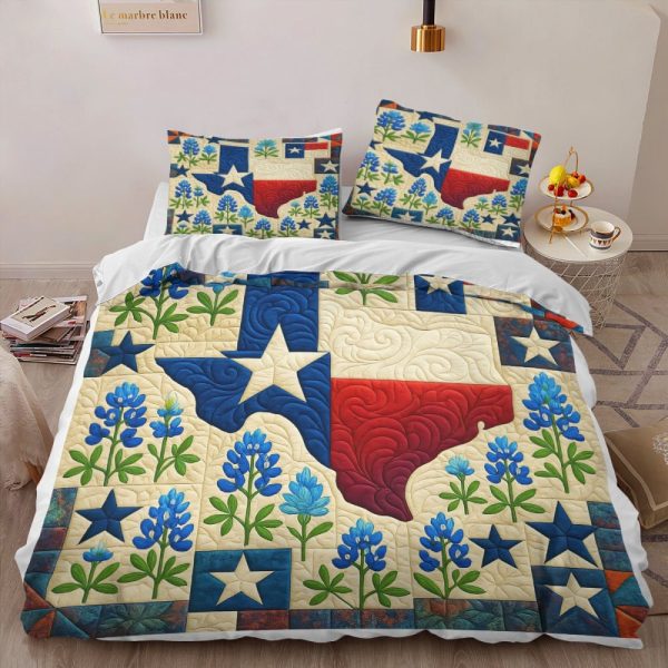 Best Texas Design Bedding Set Quilt TXBQ60 - Image 3