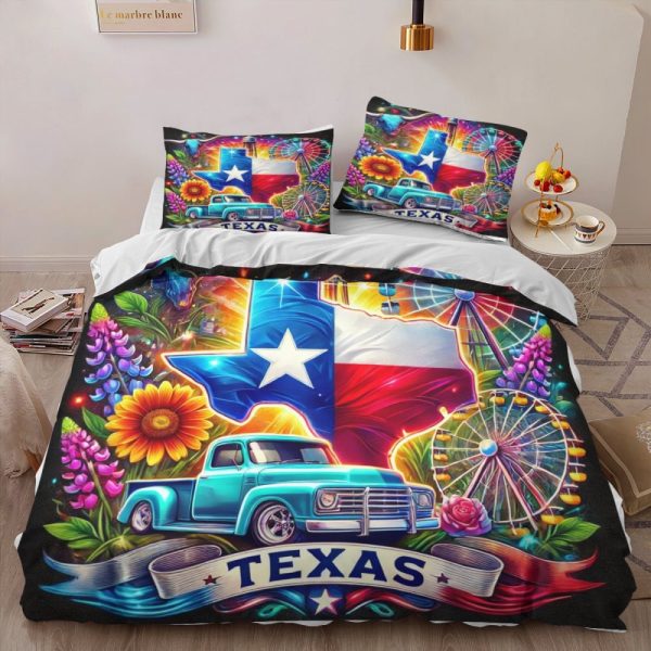 Best Texas Design Bedding Set Quilt TXBQ80 - Image 2