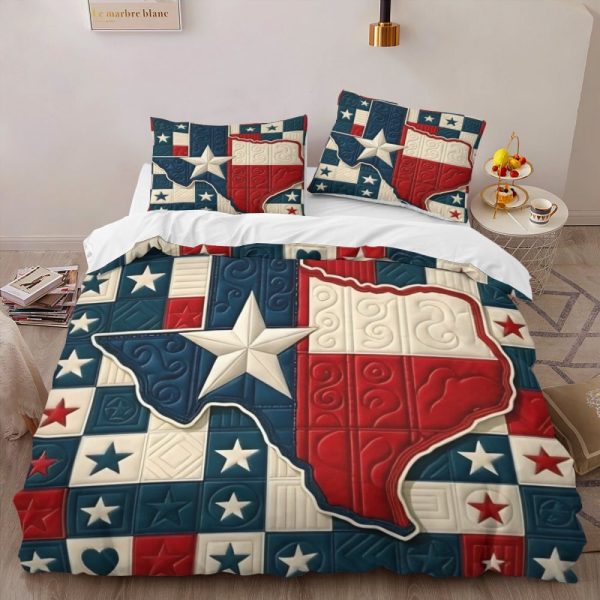 Best Texas Design Bedding Set Quilt TXBQ11 - Image 3