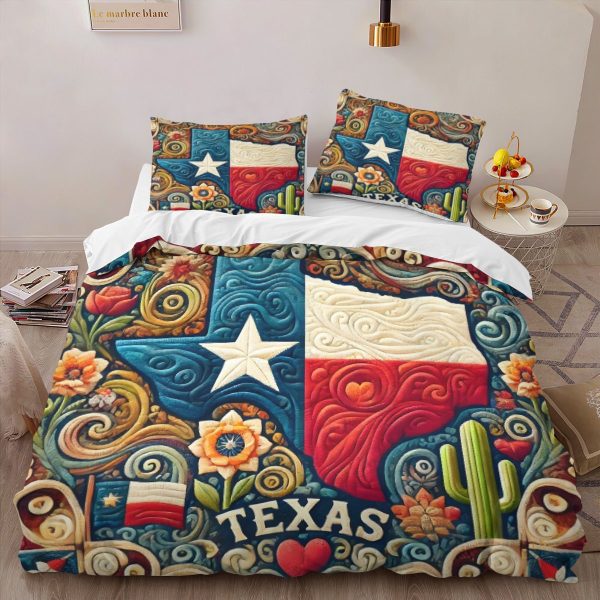 Best Texas Design Bedding Set Quilt TXBQ5