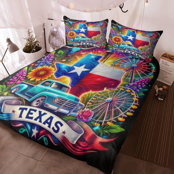 Best Texas Design Bedding Set Quilt TXBQ80