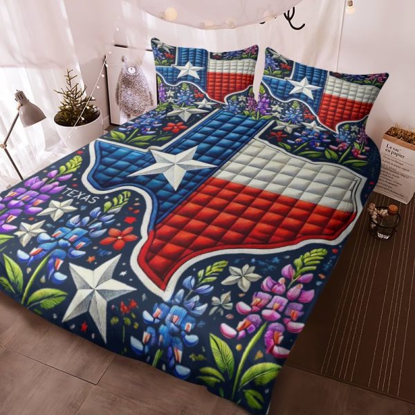 Best Texas Design Bedding Set Quilt TXBQ29