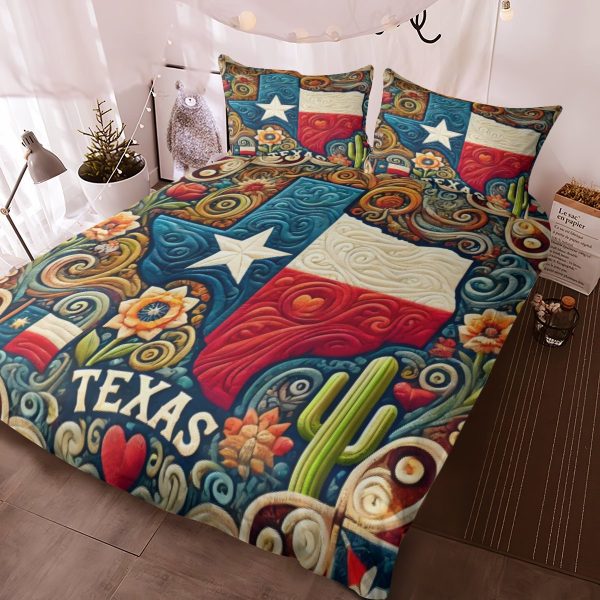 Best Texas Design Bedding Set Quilt TXBQ5 - Image 2