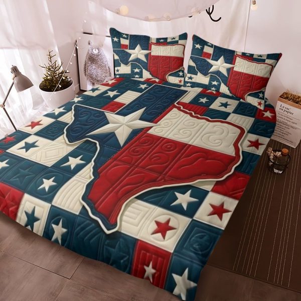 Best Texas Design Bedding Set Quilt TXBQ11
