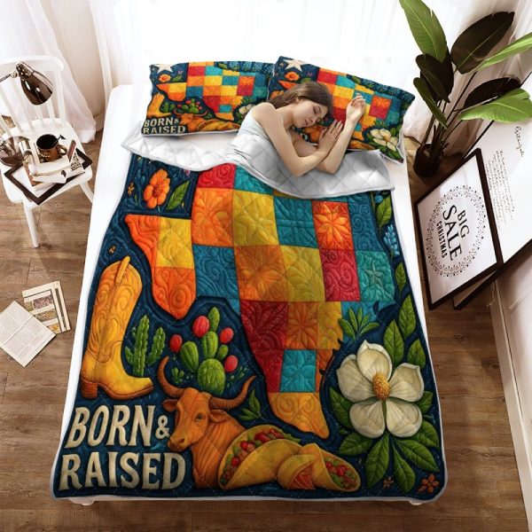Best Texas Design Bedding Set Quilt TXBQ15 - Image 2