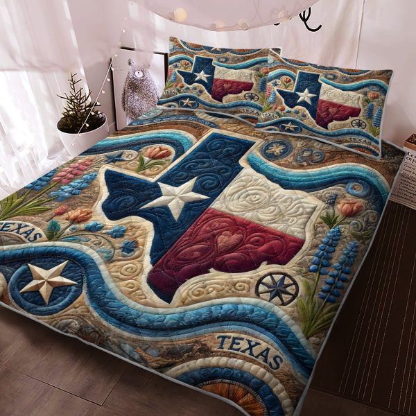 Best Texas Design Bedding Set Quilt Blanket Duvet Cover TXBQ10