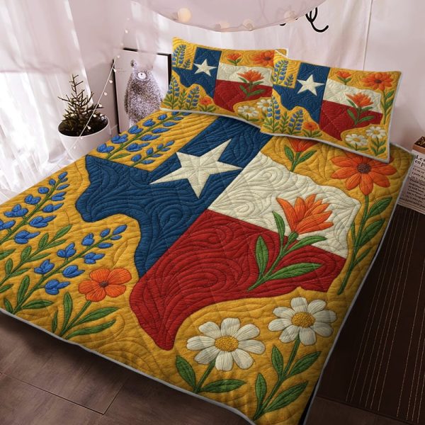 Best Texas Design Bedding Set Quilt TXBQ28
