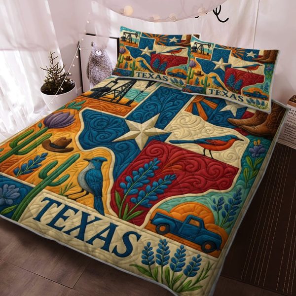 Best Texas Design Bedding Set Quilt TXBQ8