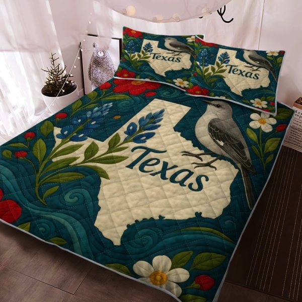Best Texas Design Bedding Set Quilt TXBQ17