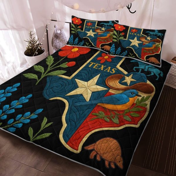 Best Texas Design Bedding Set Quilt TXBQ30