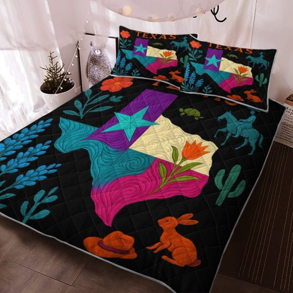 Best Texas Design Bedding Set Quilt TXBQ27