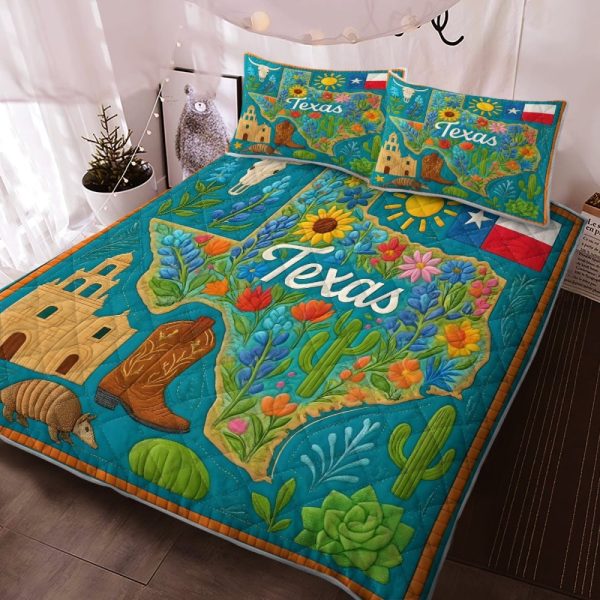 Best Texas Design Bedding Set Quilt TXBQ14 - Image 3
