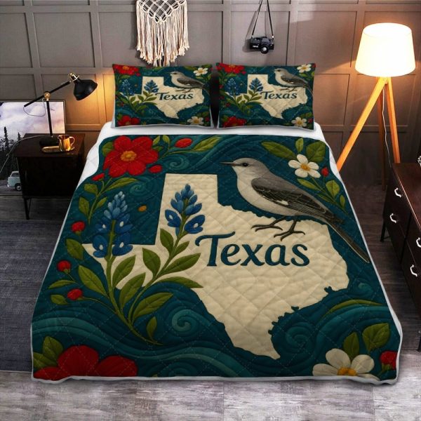 Best Texas Design Bedding Set Quilt TXBQ17 - Image 2