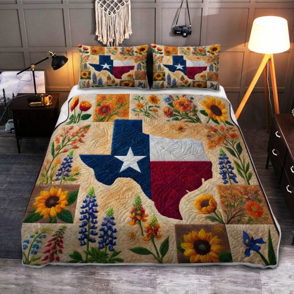Best Texas Design Bedding Set Quilt TXBQ12 - Image 3