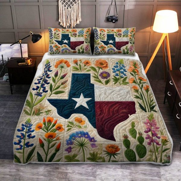 Best Texas Design Bedding Set Quilt TXBQ13 - Image 3