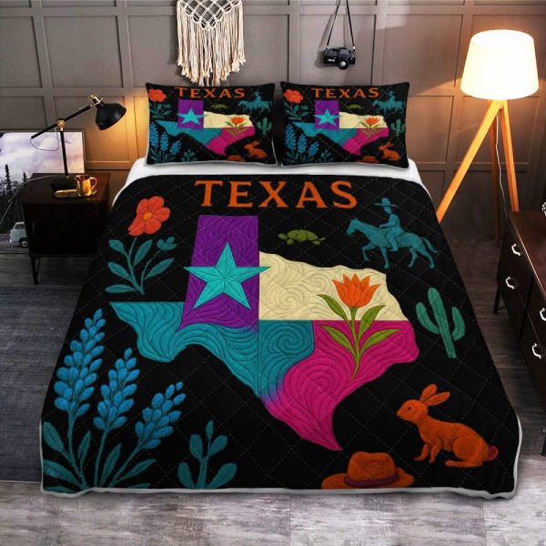 Best Texas Design Bedding Set Quilt TXBQ27 - Image 2