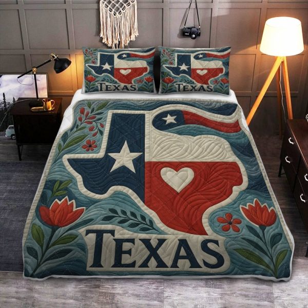 Best Texas Design Bedding Set Quilt TXBQ2