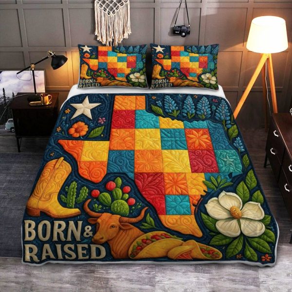 Best Texas Design Bedding Set Quilt TXBQ15 - Image 3