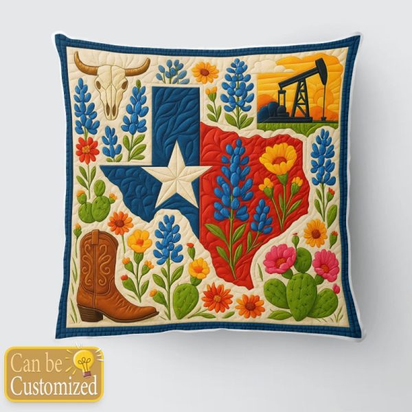 Best Texas Design Throw Pillow Decorative pillow cover PL62