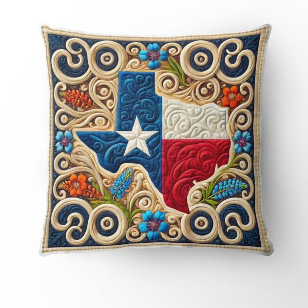 Best Texas Design Throw Pillow Decorative pillow cover PL08
